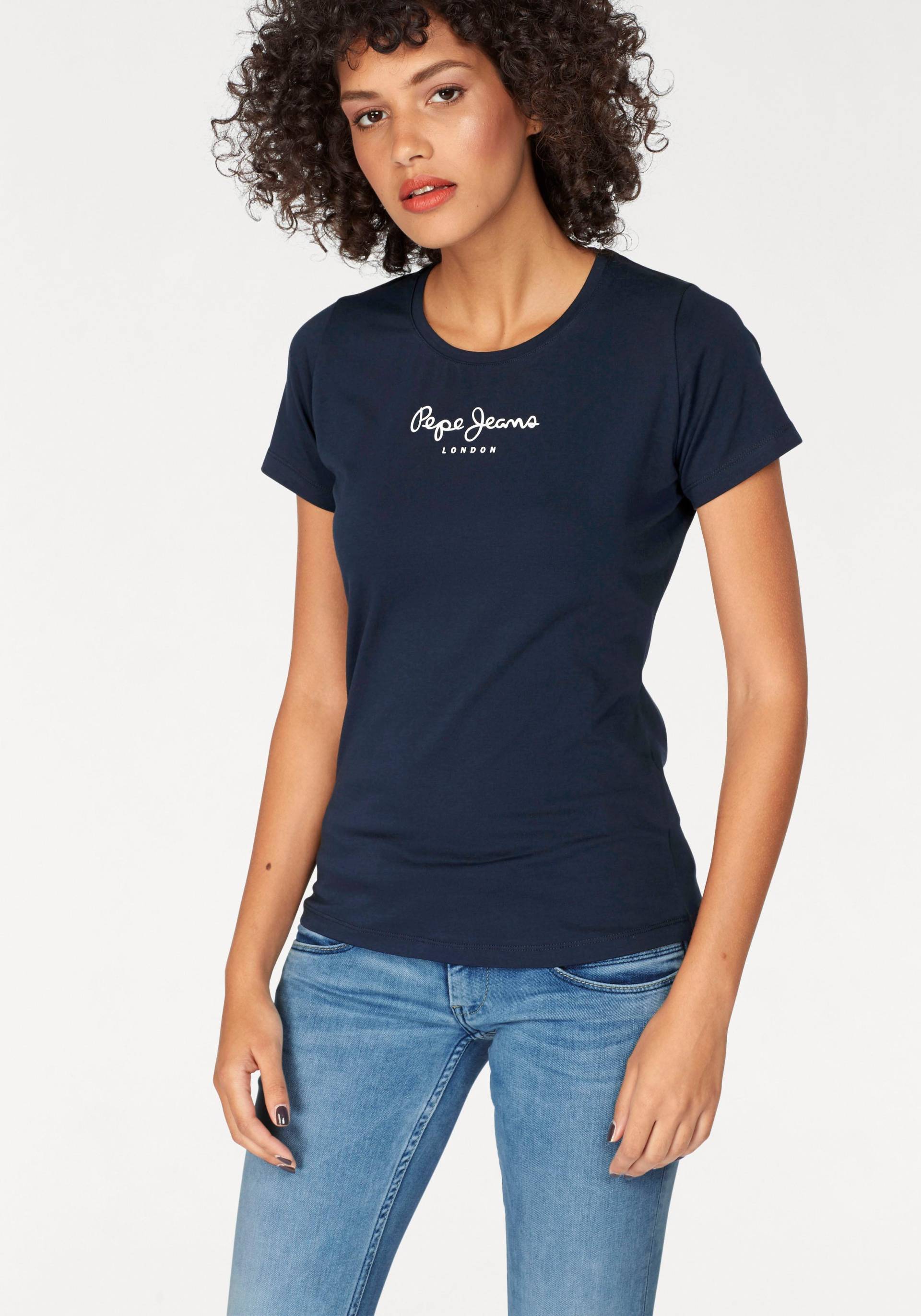 Pepe Jeans T-Shirt »NEW VIRGINIA«, mit Logo-Print Pepe Jeans T-Shirt »NEW VIRGINIA«, mit Logo-Print von Pepe Jeans