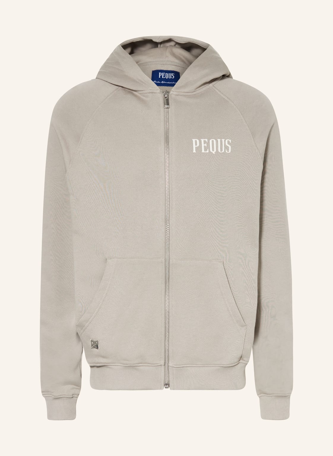 Pequs Sweatjacke beige von PEQUS