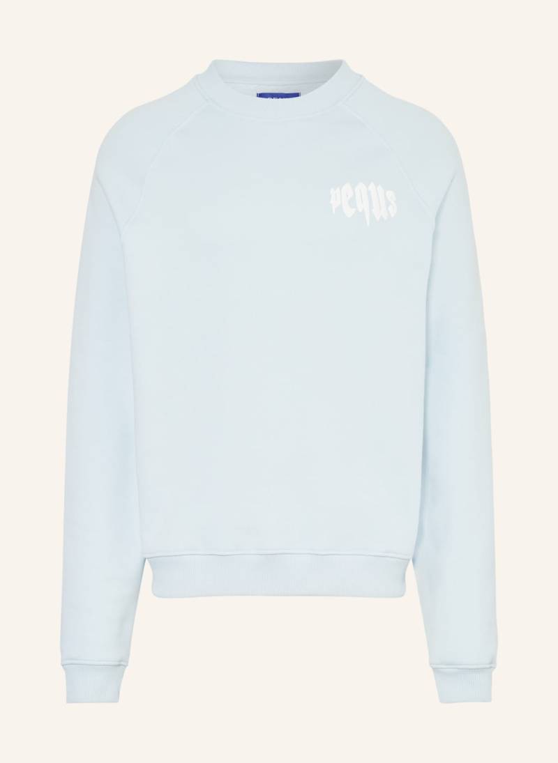 Pequs Sweatshirt blau von PEQUS