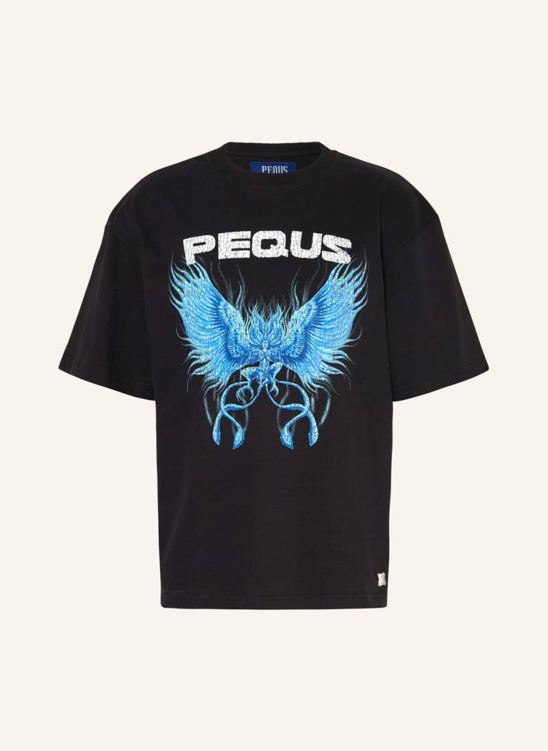 Pequs T-Shirt schwarz von PEQUS