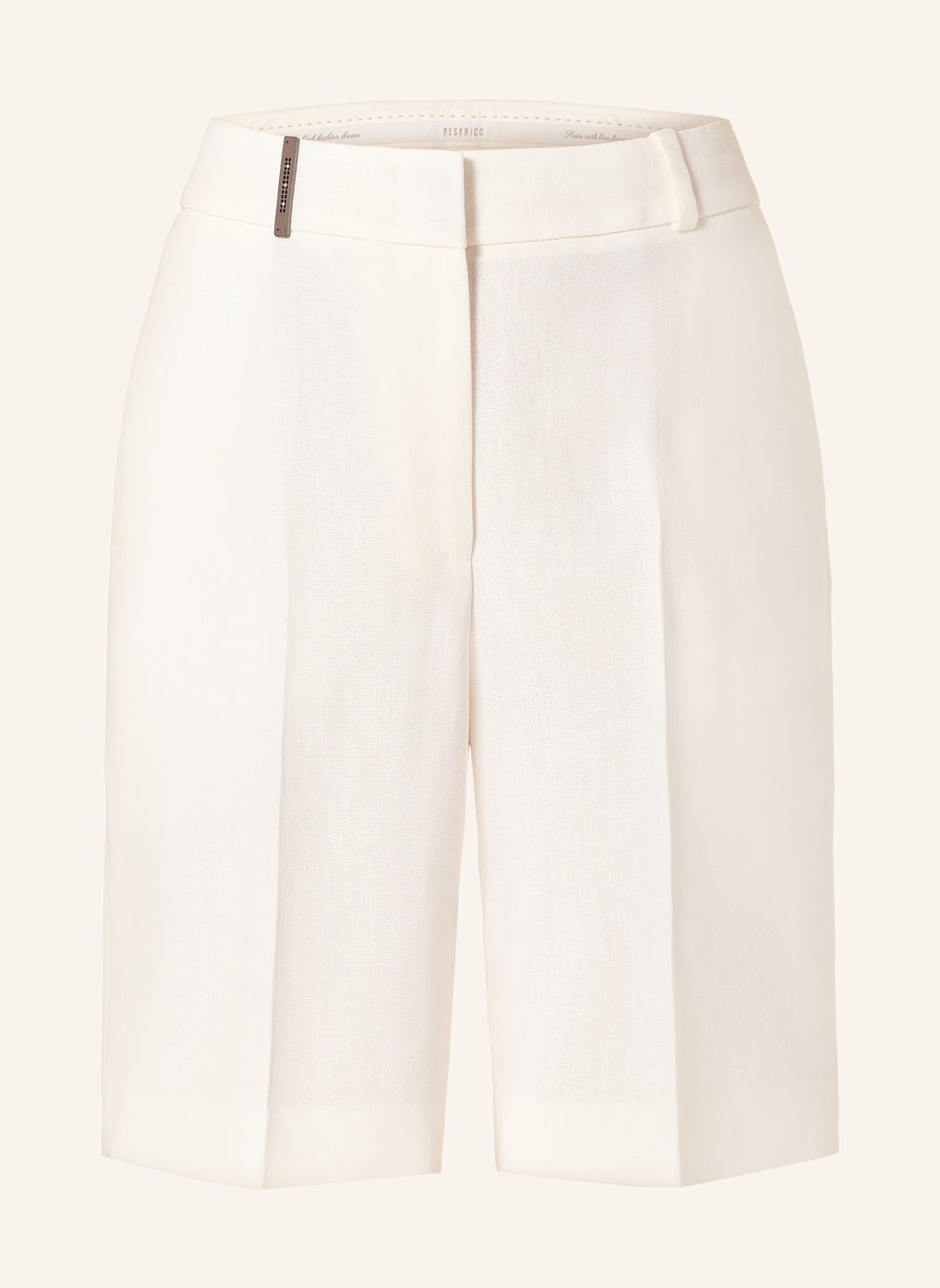 Peserico Bermuda Mit Leinen weiss Peserico Bermuda Mit Leinen weiss von PESERICO