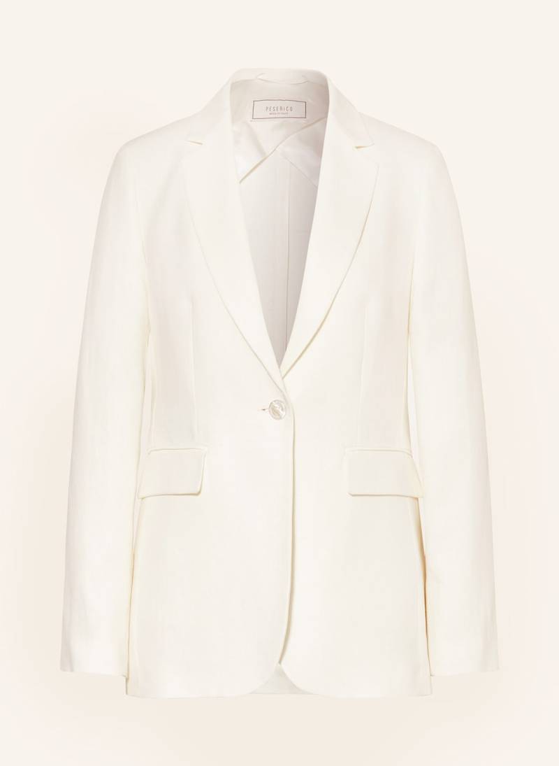 Peserico Blazer Mit Leinen weiss Peserico Blazer Mit Leinen weiss von PESERICO