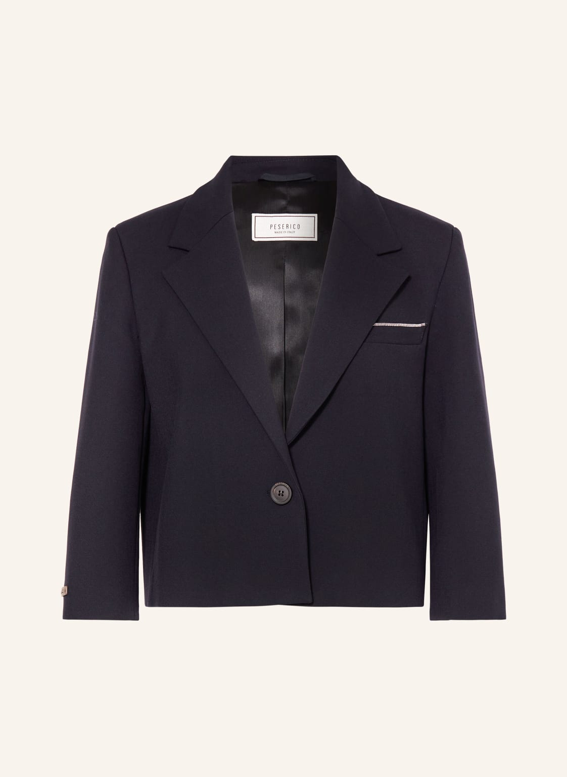 Peserico Blazer Mit Schmucksteinen blau von PESERICO