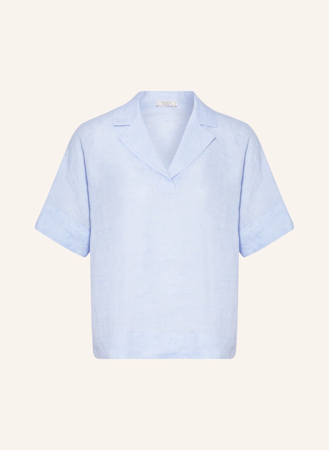 Peserico Blusenshirt Aus Leinen blau von PESERICO