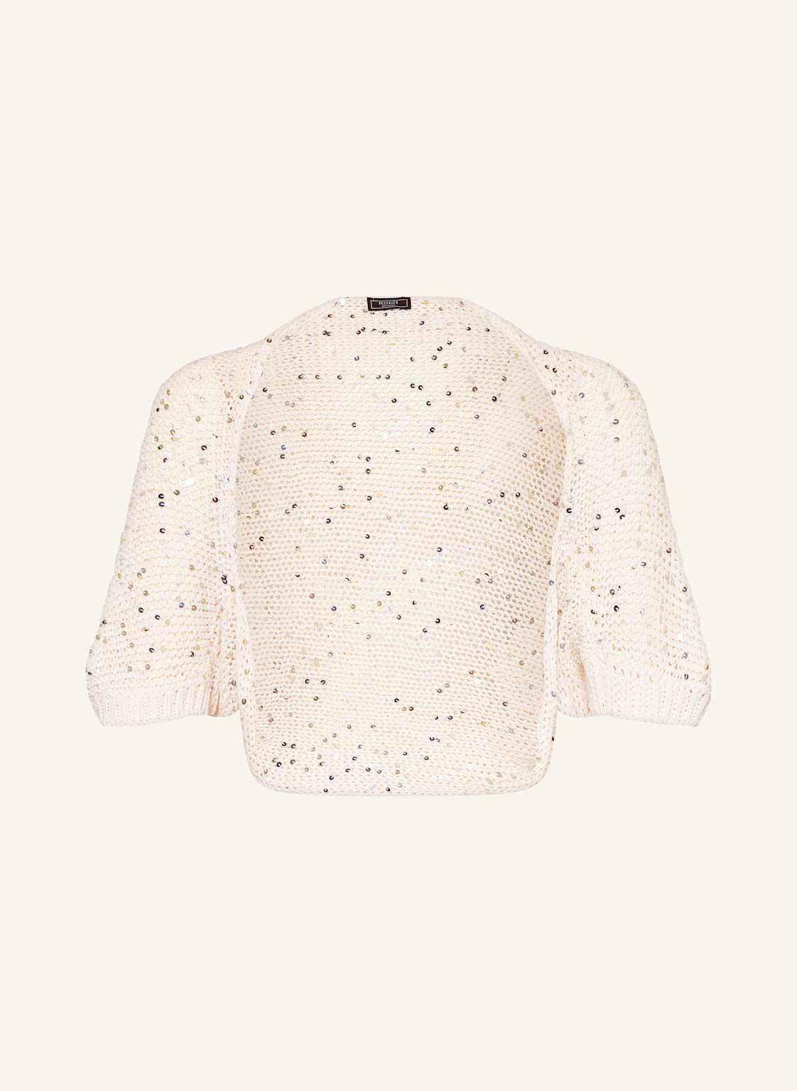 Peserico Bolero Mit Pailletten weiss von PESERICO
