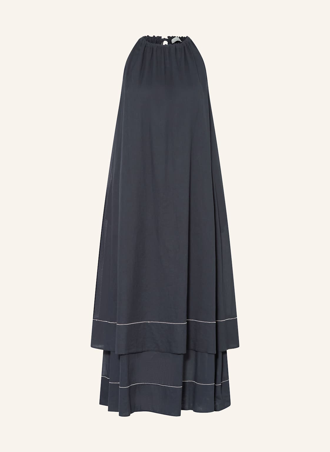 Peserico Kleid Mit Schmuckperlen blau Peserico Kleid Mit Schmuckperlen blau von PESERICO