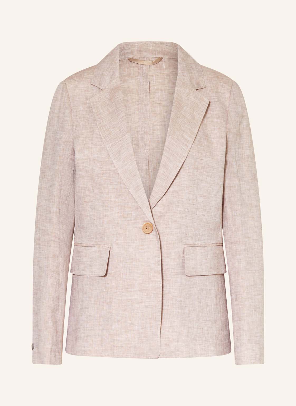 Peserico Leinenblazer beige von PESERICO