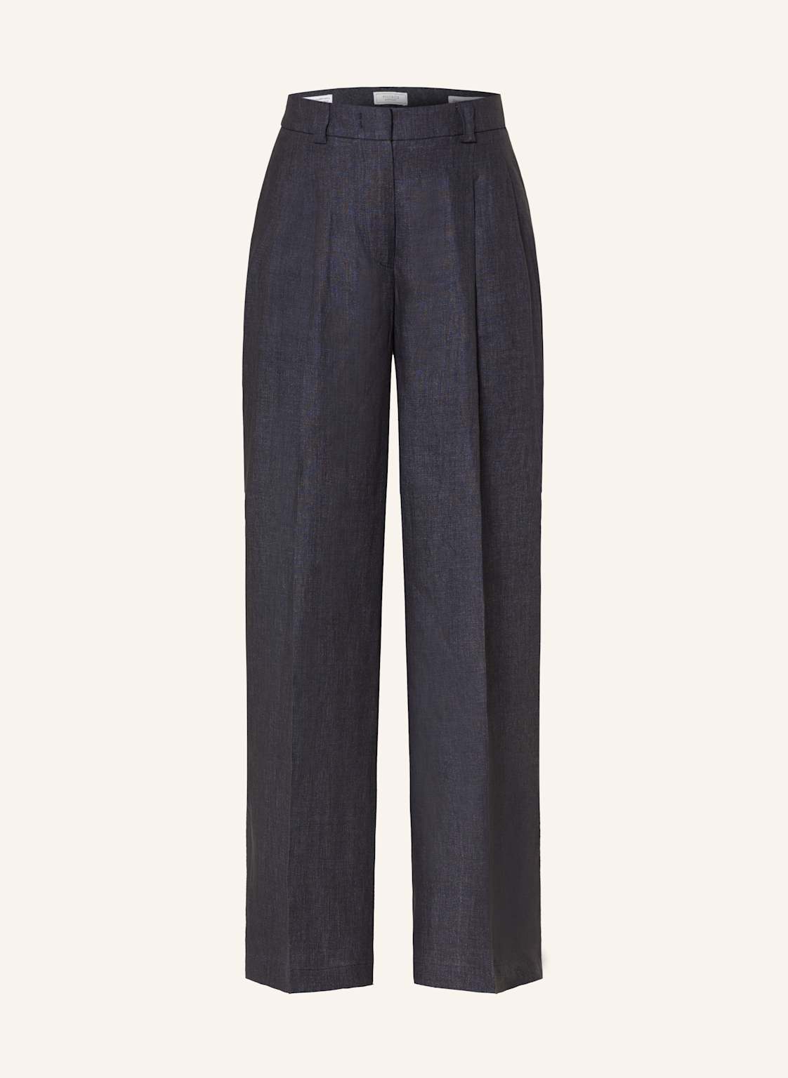 Peserico Marlenehose Aus Leinen blau Peserico Marlenehose Aus Leinen blau von PESERICO