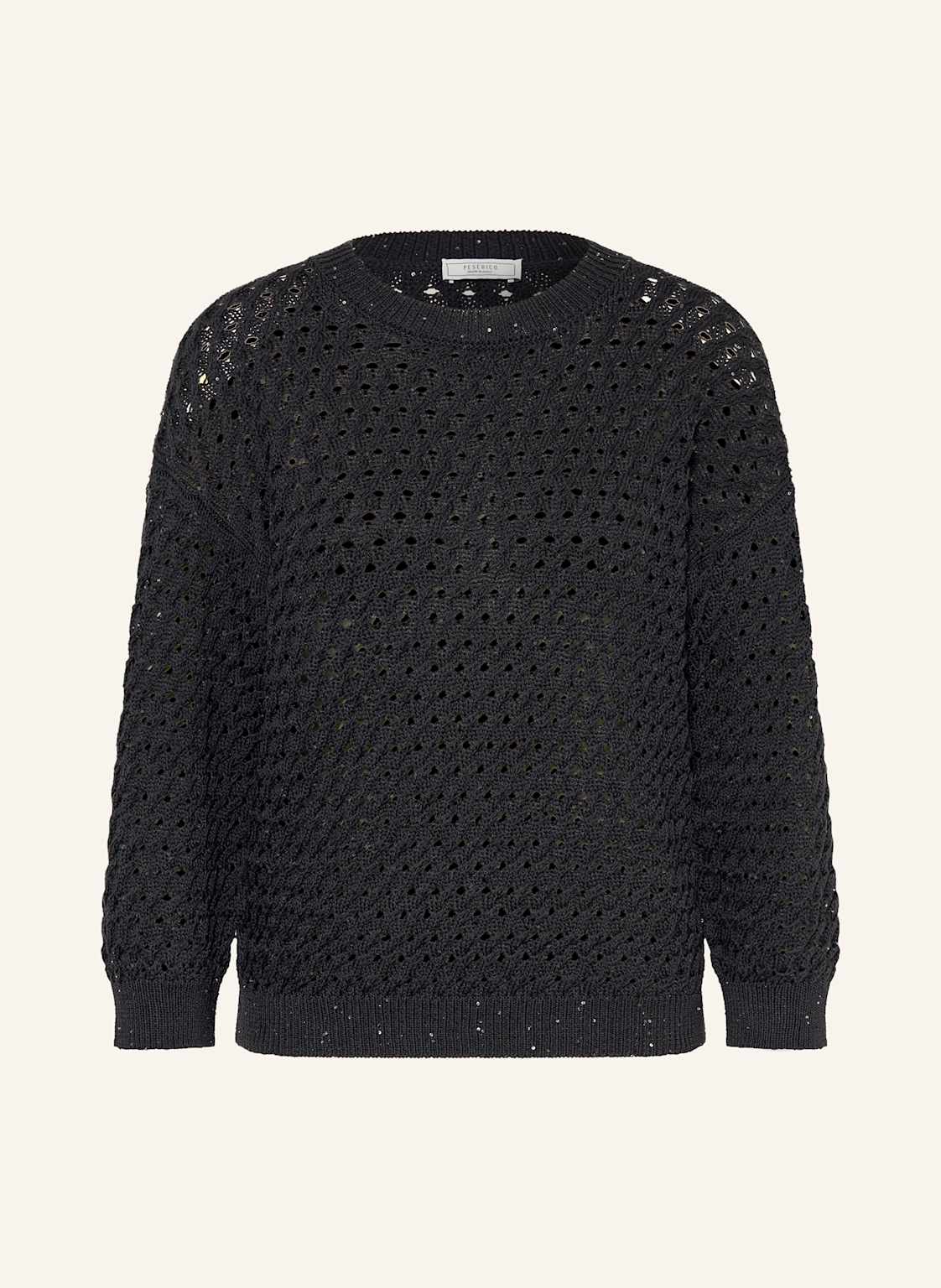 Peserico Pullover Mit Schmucksteinen blau Peserico Pullover Mit Schmucksteinen blau von PESERICO