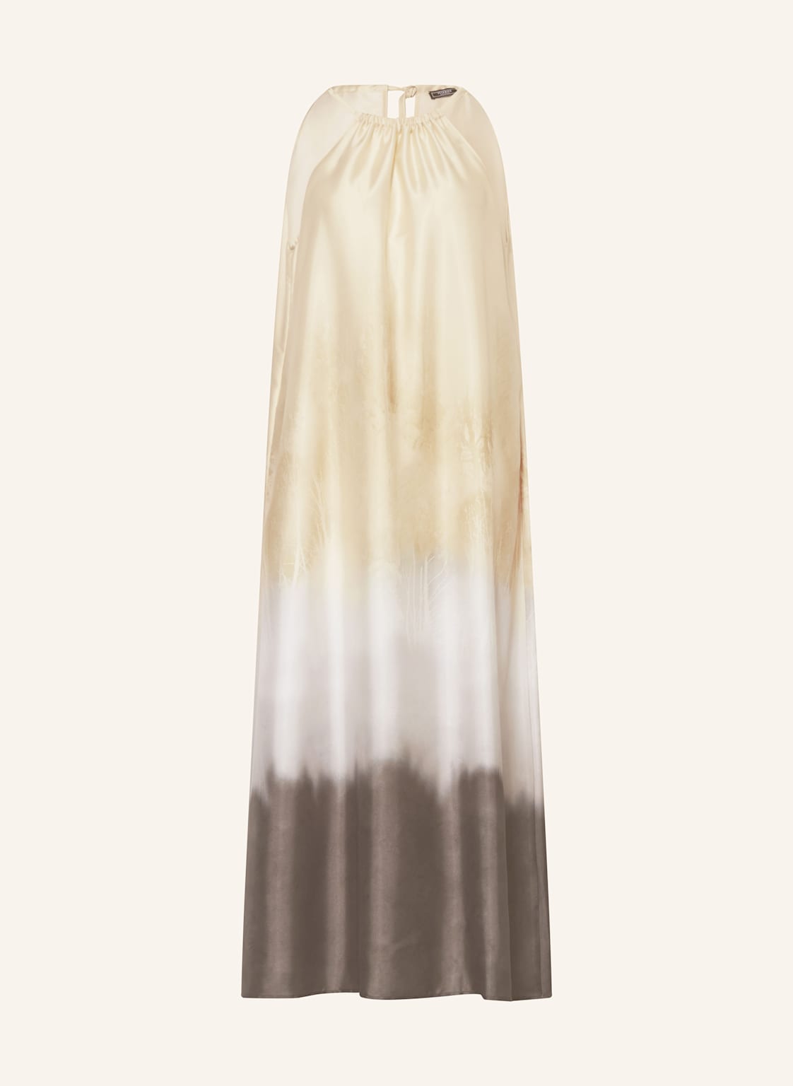 Peserico Satinkleid beige Peserico Satinkleid beige von PESERICO