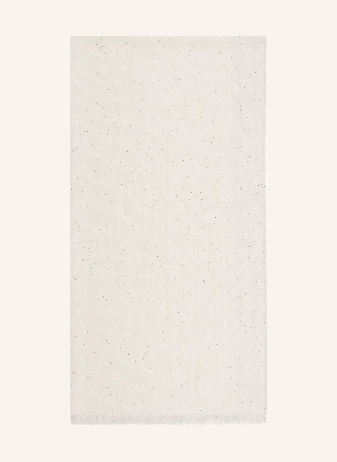 Peserico Schal Mit Pailletten beige Peserico Schal Mit Pailletten beige von PESERICO