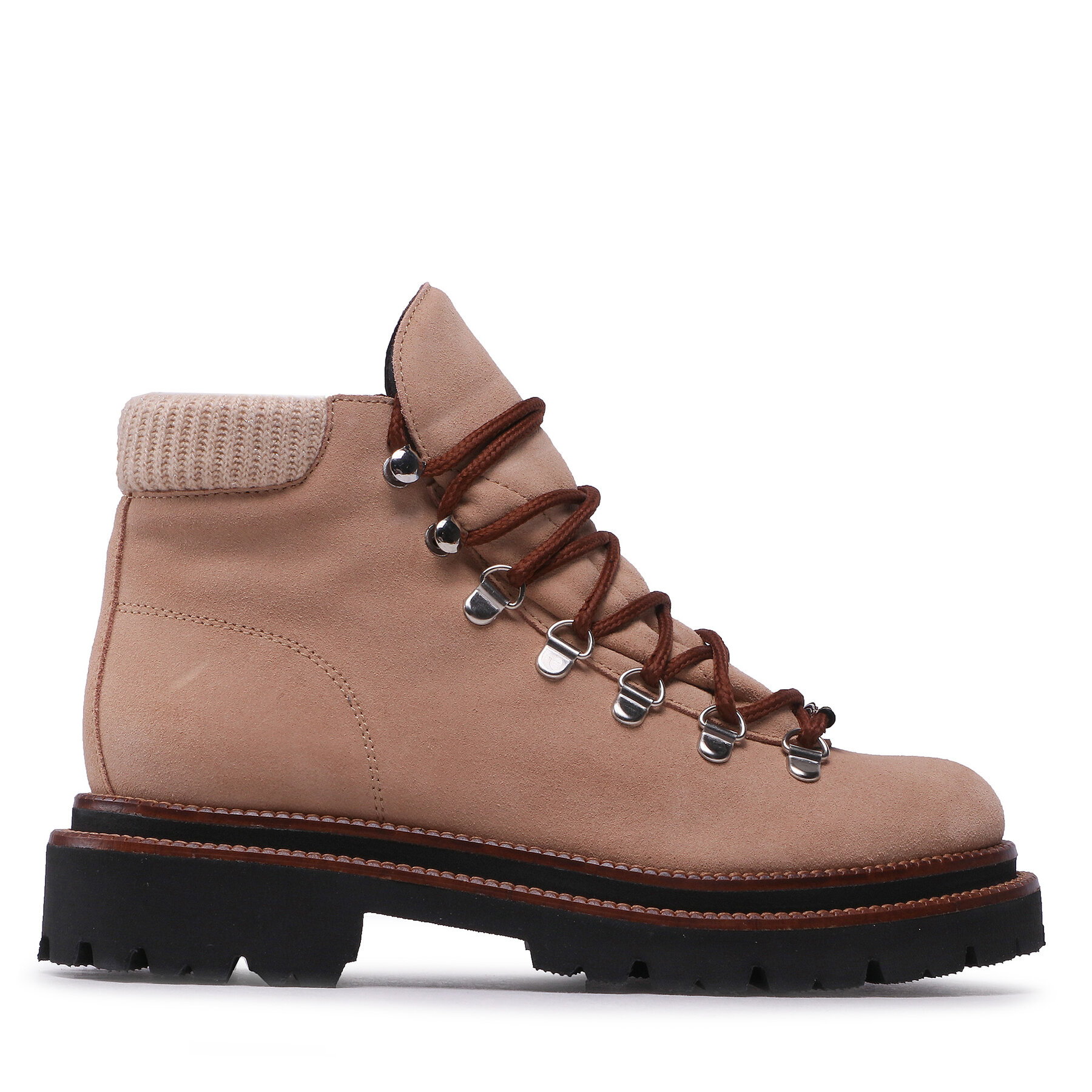 Schnürstiefeletten Peserico E39526C0 Beige Schnürstiefeletten Peserico E39526C0 Beige von PESERICO