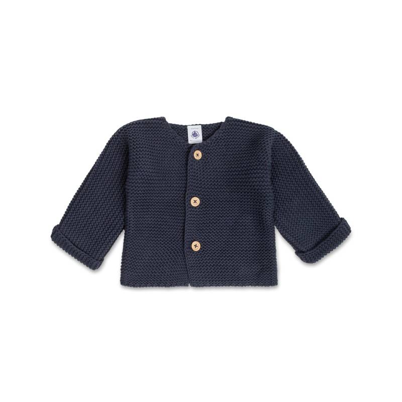 Cardigan, Langarm Unisex Dunkelblau 1 mese von PETIT BATEAU