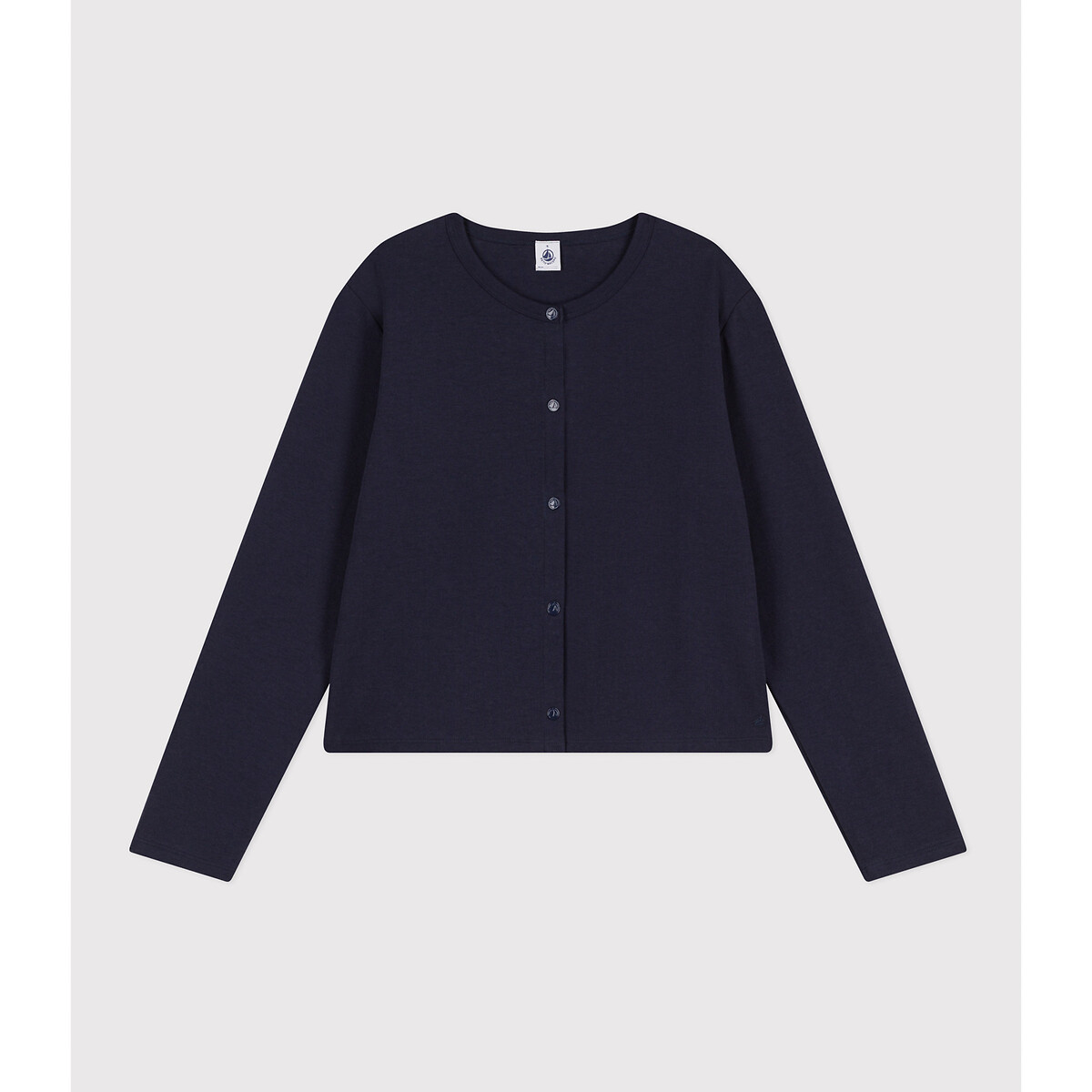 Kurzer Cardigan aus Jersey von PETIT BATEAU