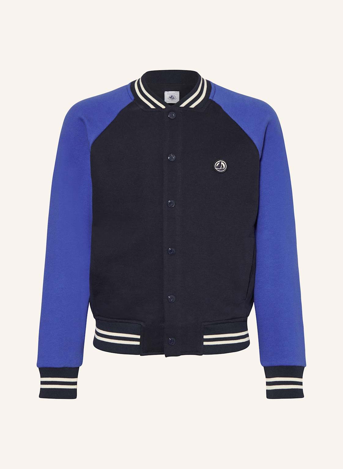 Petit Bateau College-Jacke blau von PETIT BATEAU