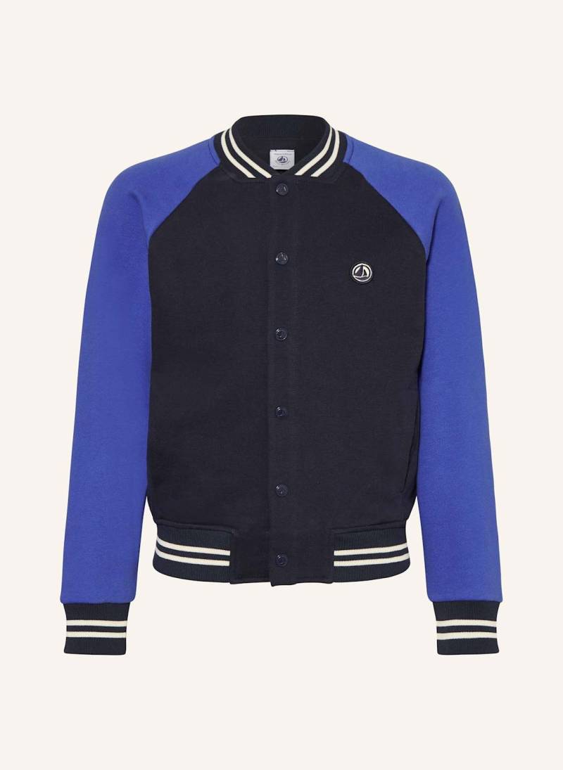 Petit Bateau College-Jacke blau von PETIT BATEAU