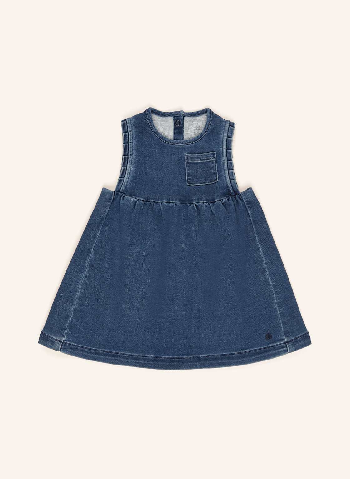 Petit Bateau Jeanskleid blau von PETIT BATEAU