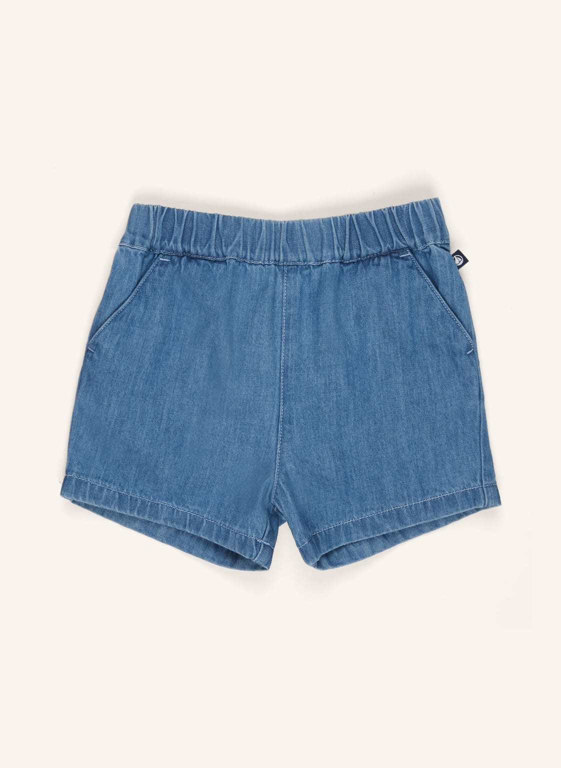 Petit Bateau Jeansshorts Miamiam blau von PETIT BATEAU