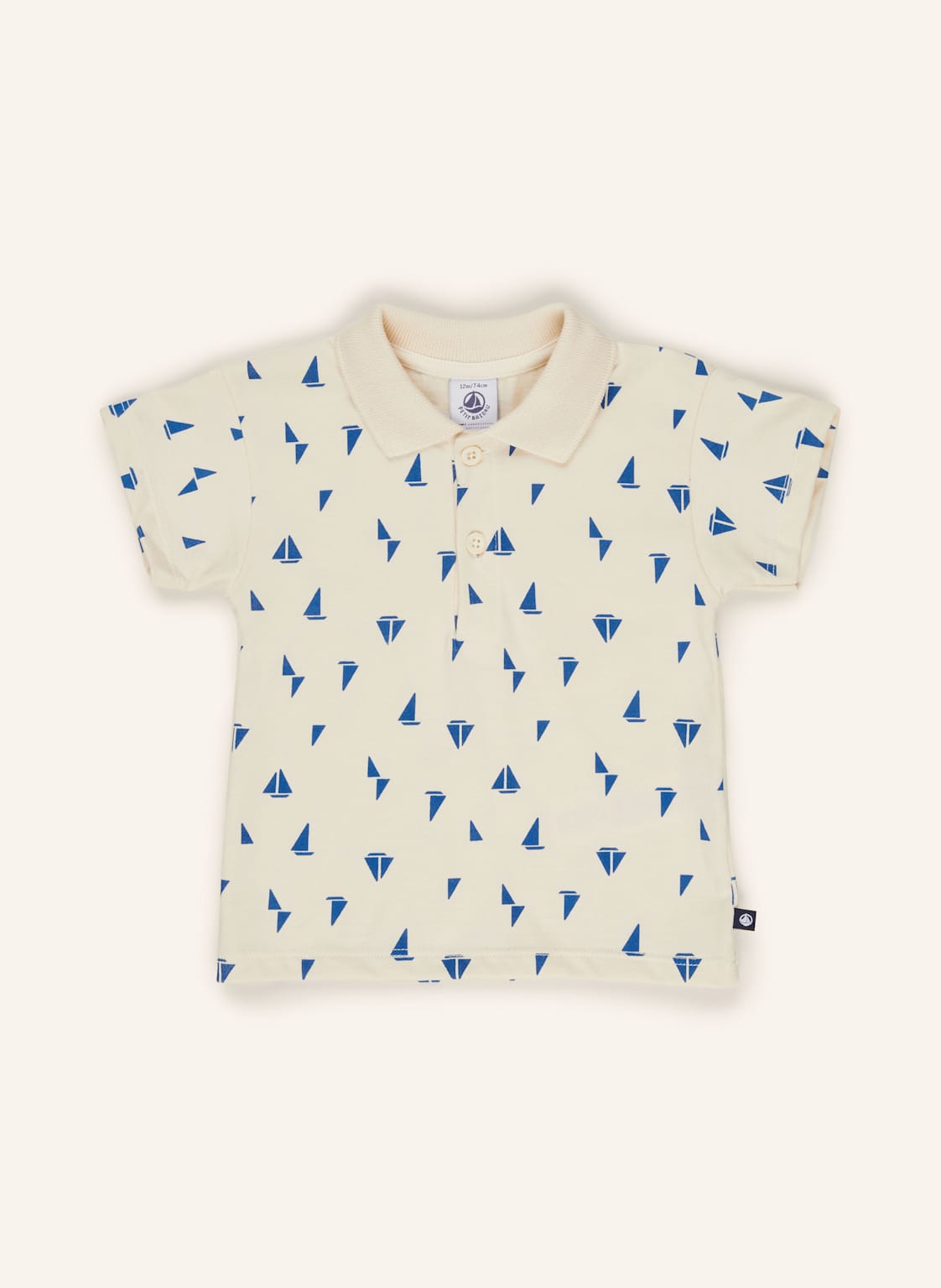 Petit Bateau Jersey-Poloshirt braun Petit Bateau Jersey-Poloshirt braun von PETIT BATEAU