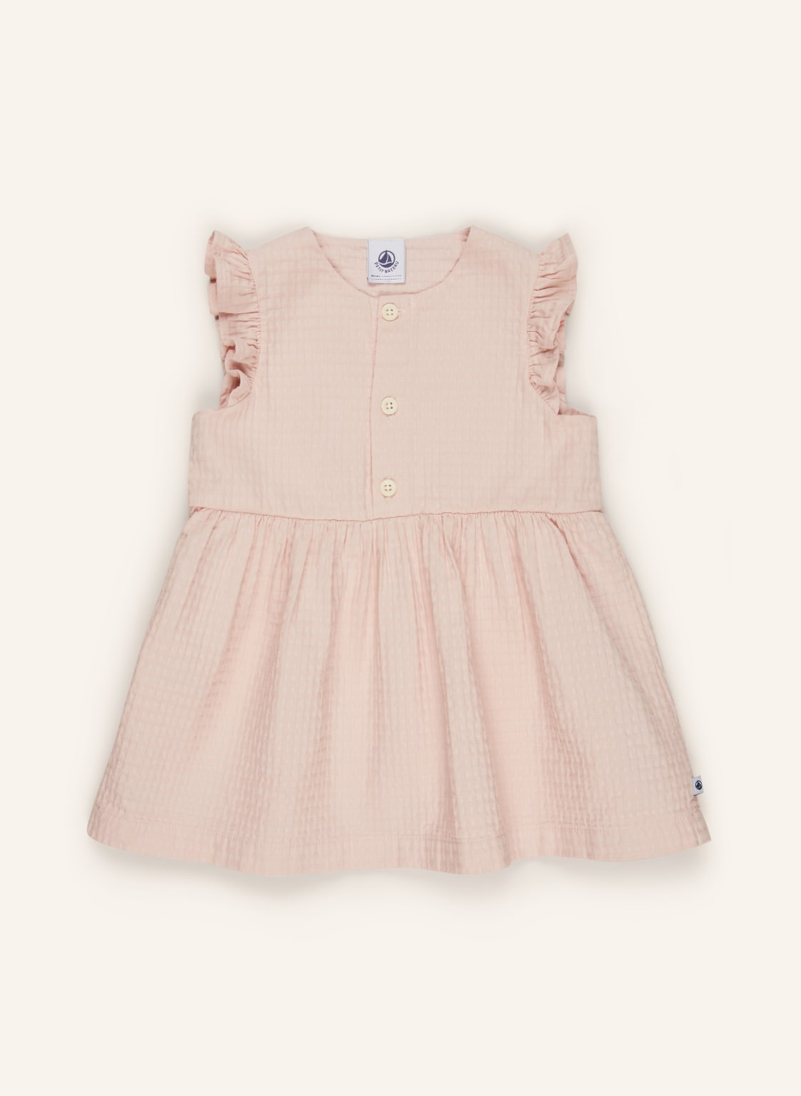 Petit Bateau Kleid Merveille rosa von PETIT BATEAU