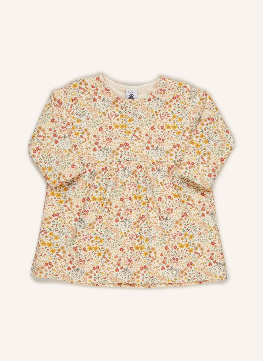 Petit Bateau Kleid weiss von PETIT BATEAU