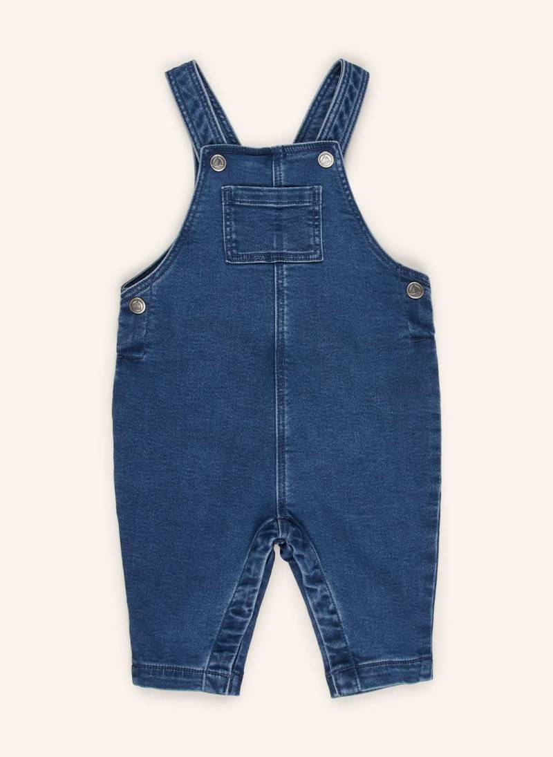 Petit Bateau Latzhose In Jeansoptik blau von PETIT BATEAU