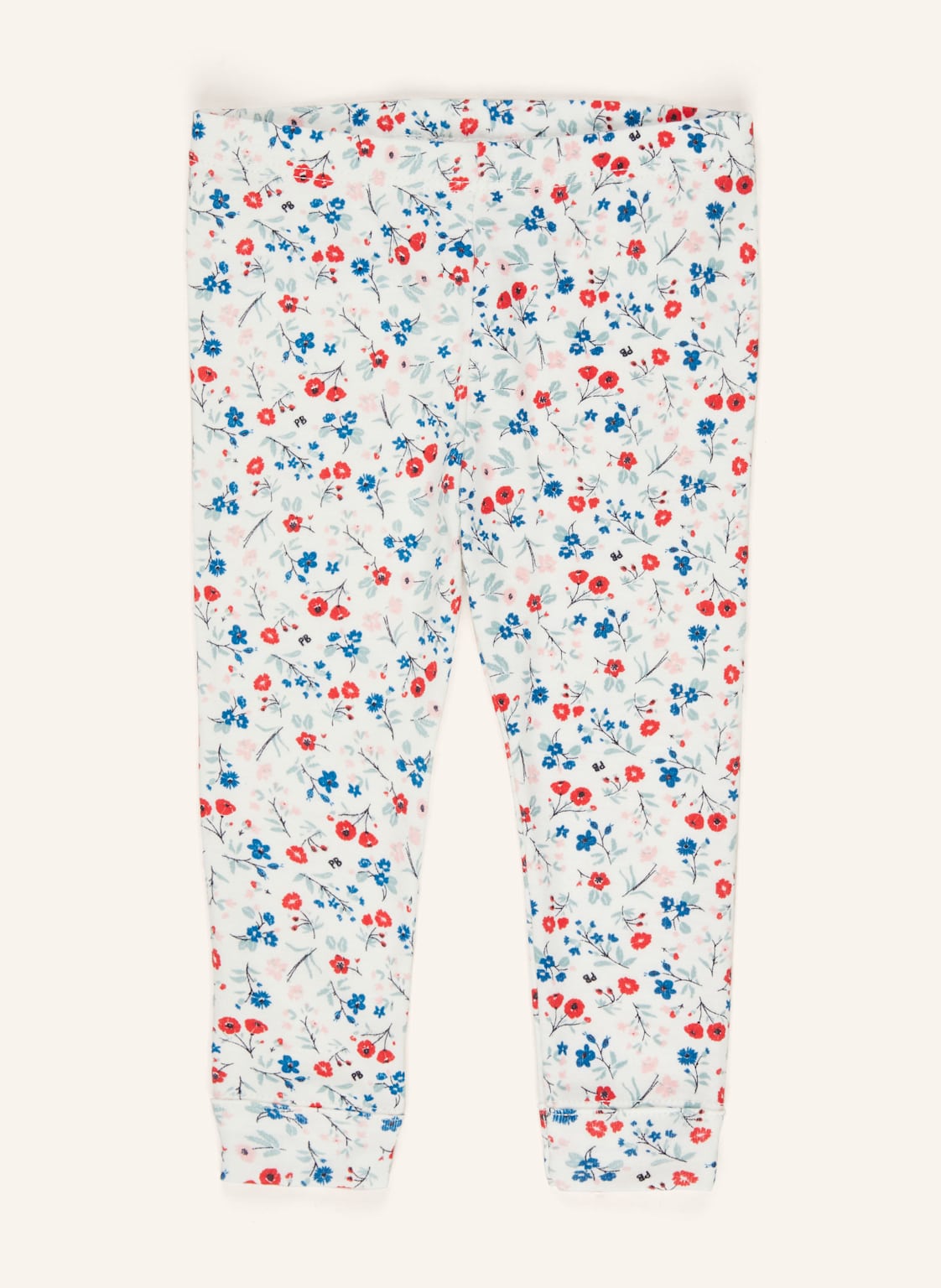 Petit Bateau Leggings weiss von PETIT BATEAU