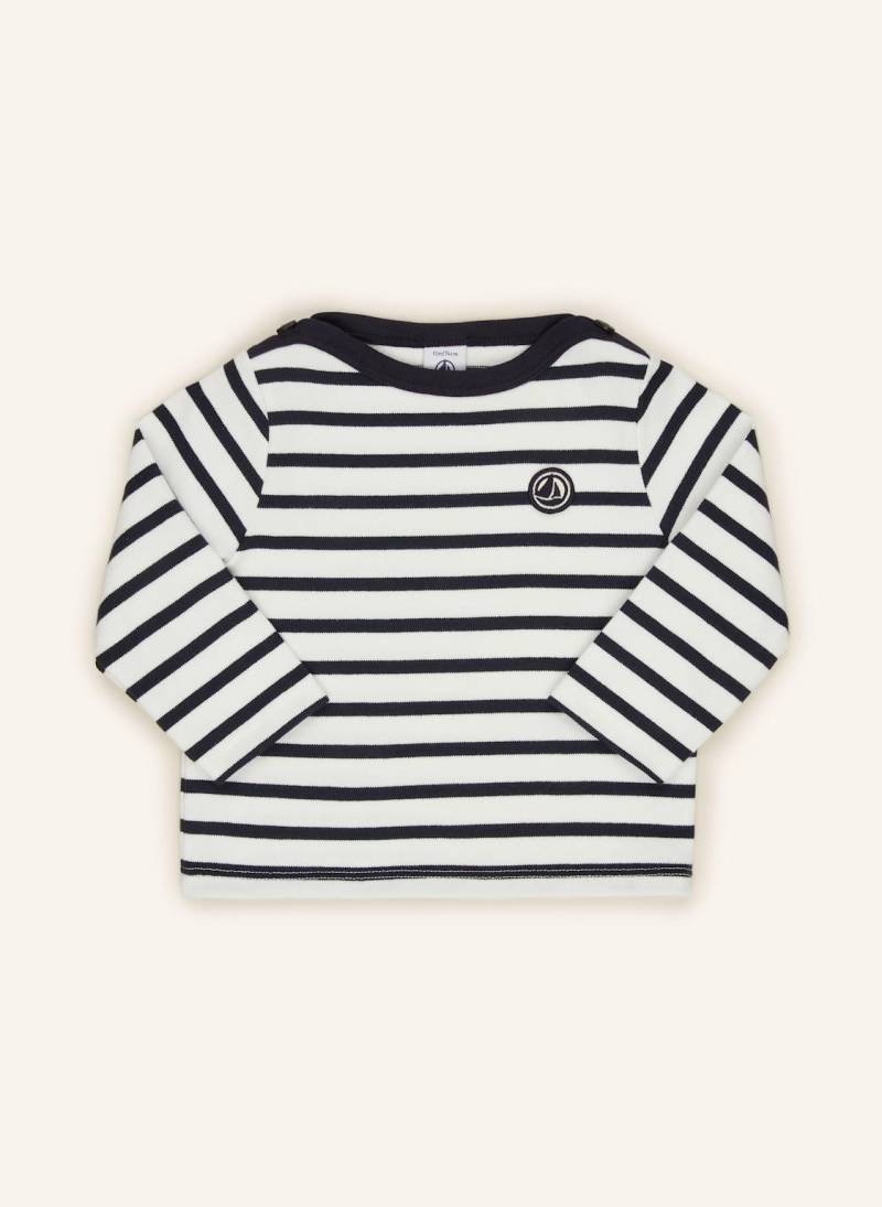 Petit Bateau Longsleeve Mariniere weiss von PETIT BATEAU