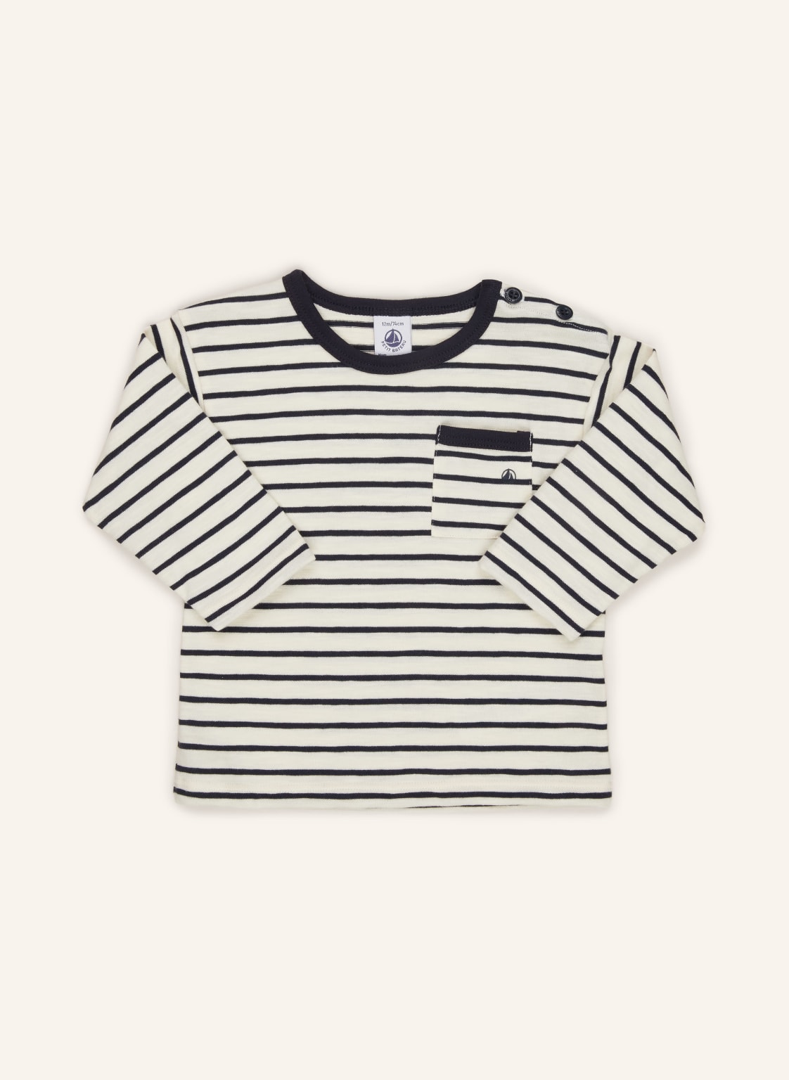 Petit Bateau Longsleeve blau von PETIT BATEAU