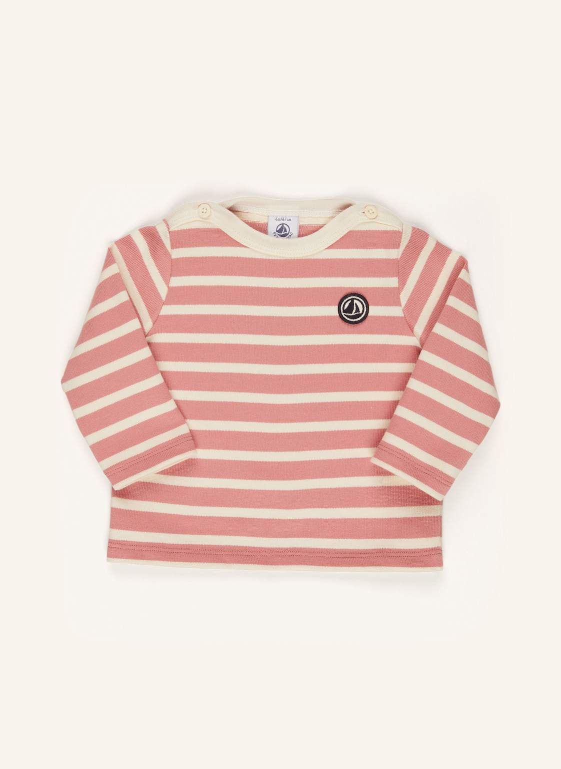 Petit Bateau Longsleeve rosa von PETIT BATEAU