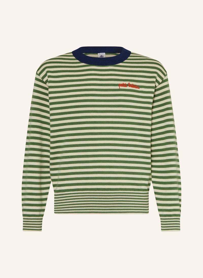 Petit Bateau Pullover gruen von PETIT BATEAU