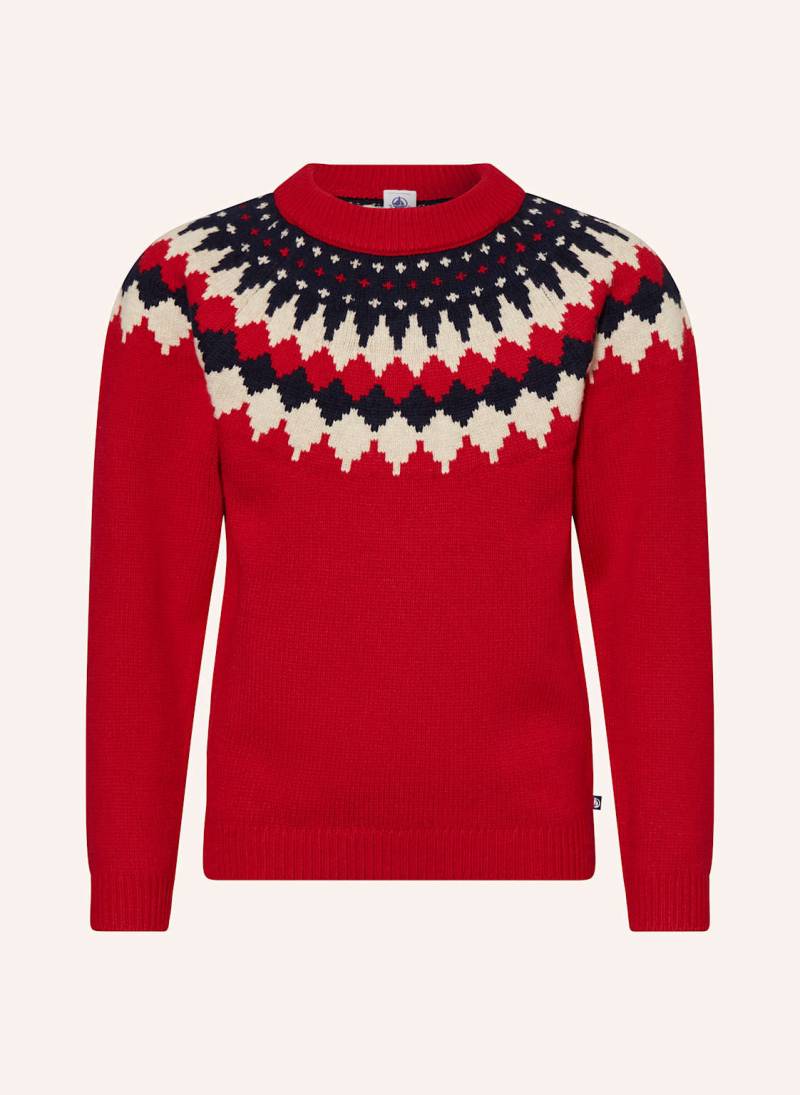 Petit Bateau Pullover rot von PETIT BATEAU