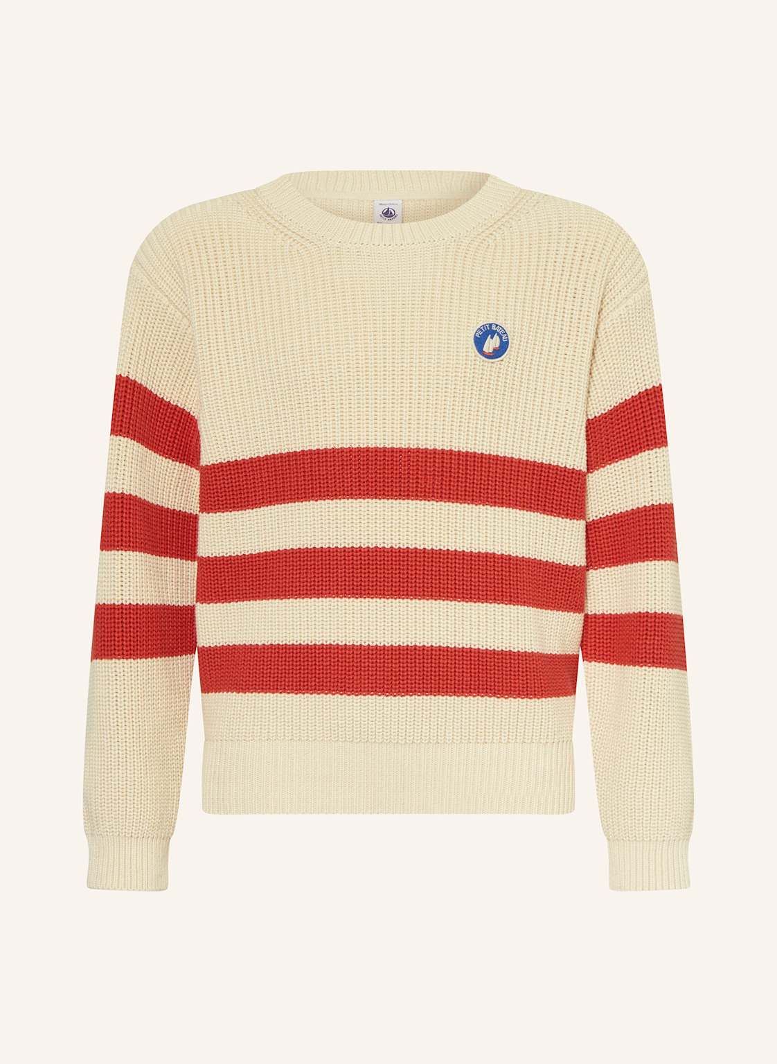 Petit Bateau Pullover weiss von PETIT BATEAU