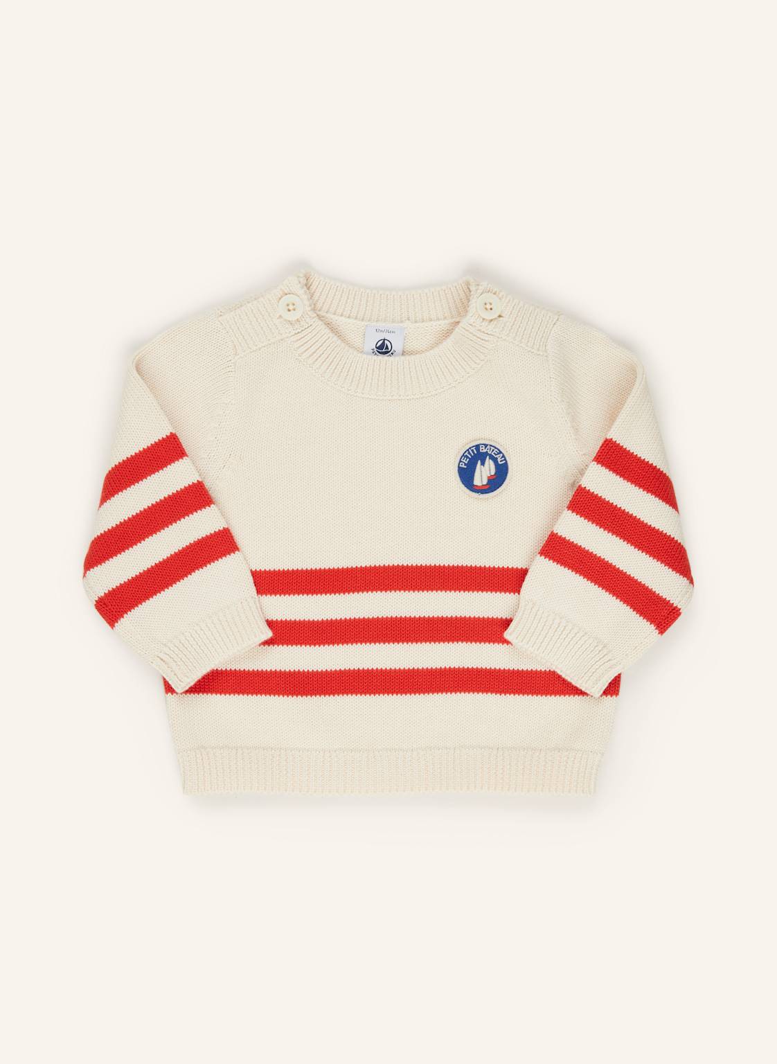 Petit Bateau Pullover weiss Petit Bateau Pullover weiss von PETIT BATEAU