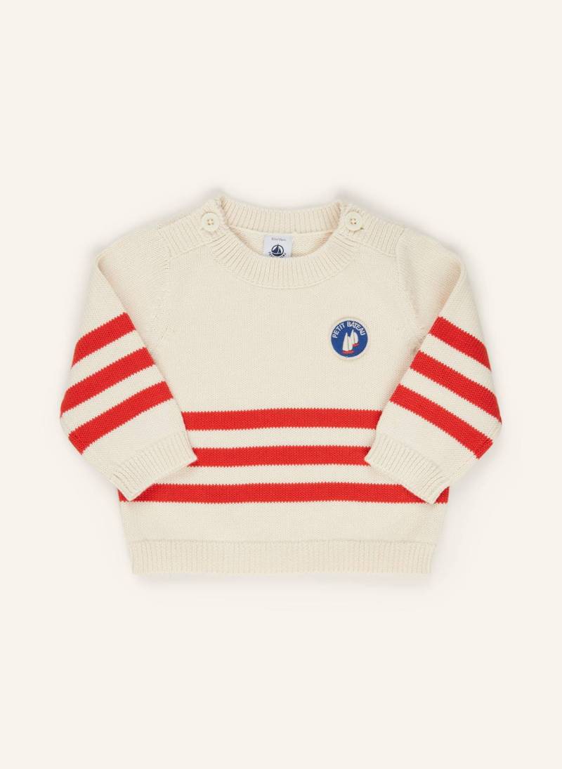 Petit Bateau Pullover weiss von PETIT BATEAU