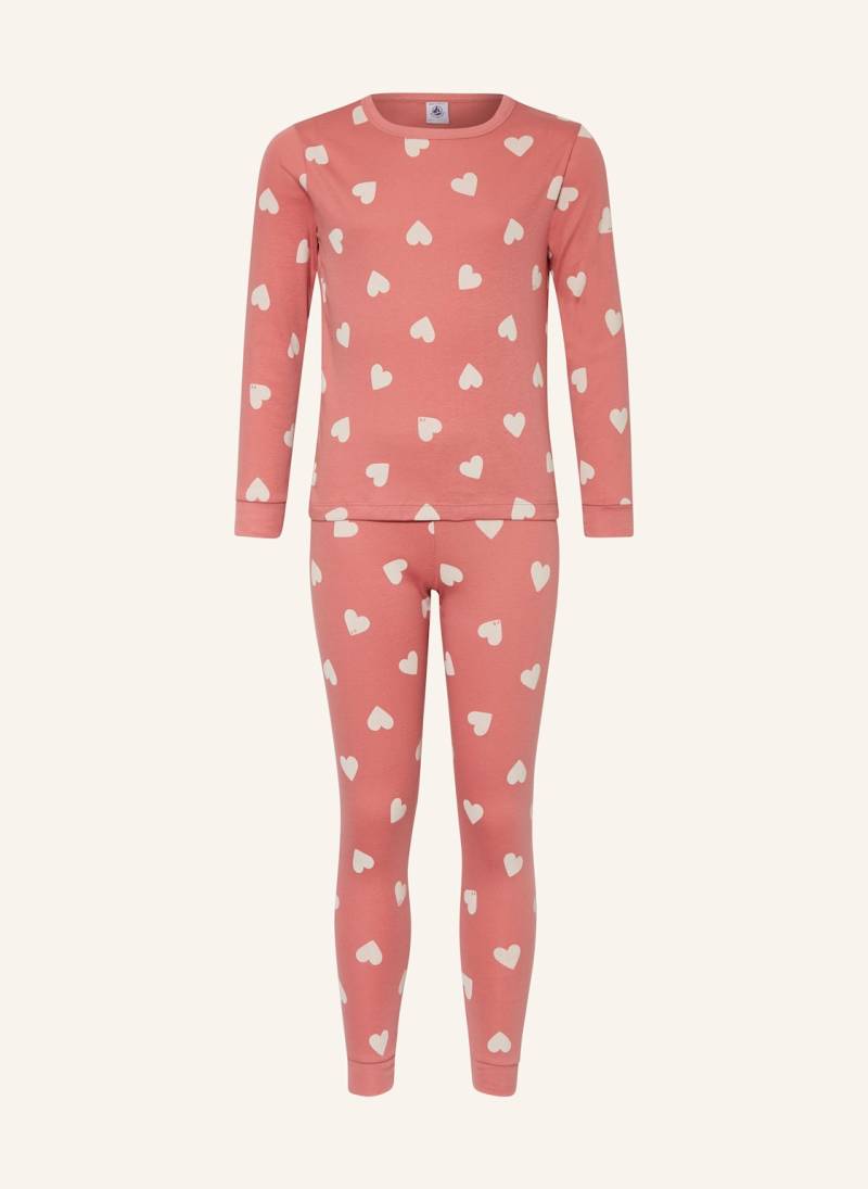 Petit Bateau Schlafanzug rosa von PETIT BATEAU