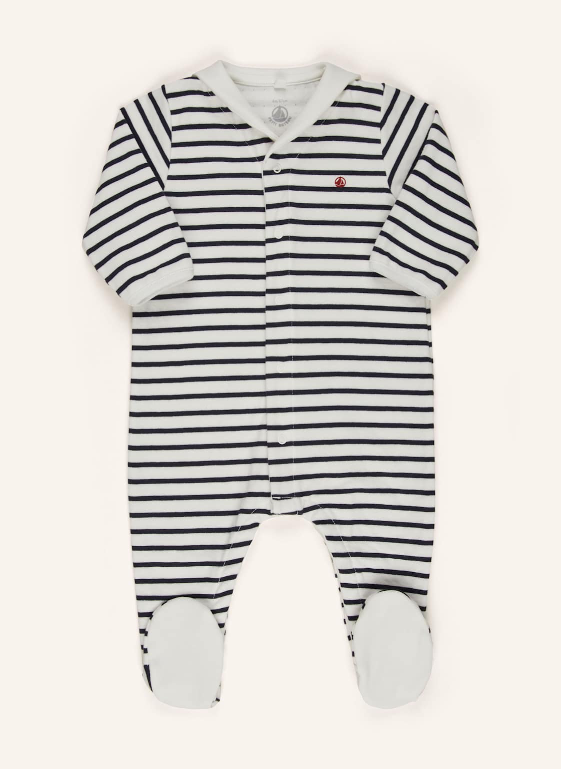Petit Bateau Strampler weiss Petit Bateau Strampler weiss von PETIT BATEAU