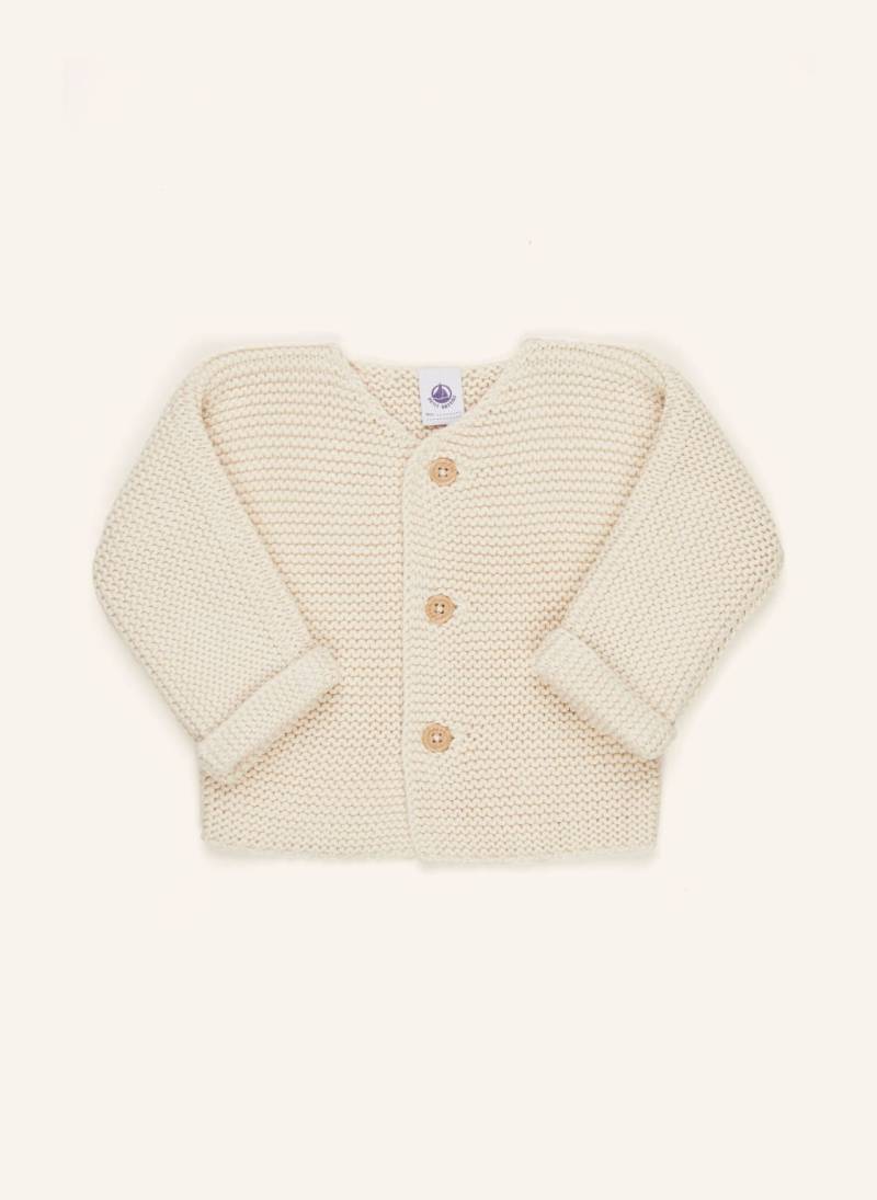 Petit Bateau Strickjacke Lafa weiss von PETIT BATEAU