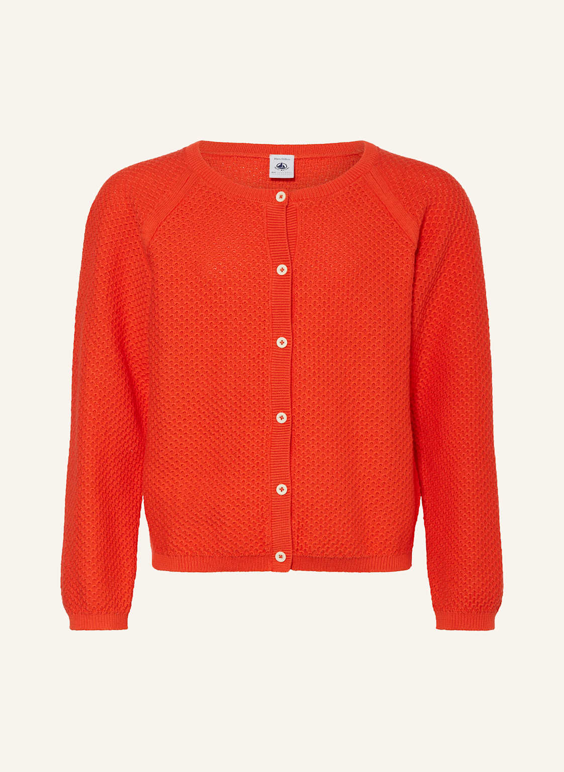 Petit Bateau Strickjacke orange von PETIT BATEAU