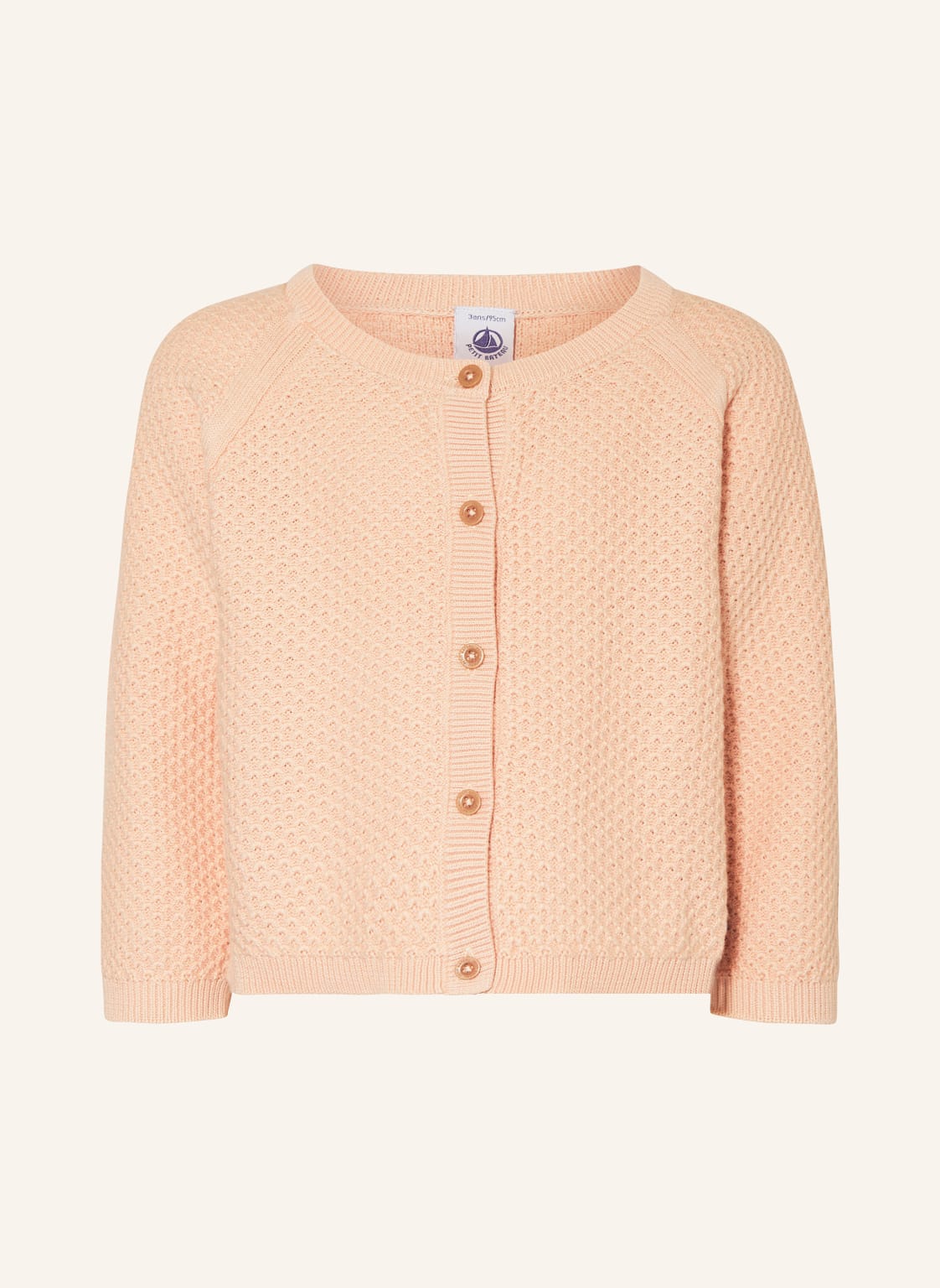 Petit Bateau Strickjacke Melene rosa von PETIT BATEAU