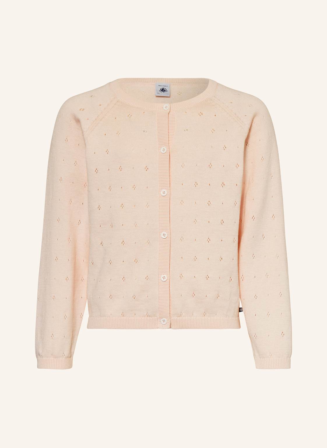Petit Bateau Strickjacke rosa Petit Bateau Strickjacke rosa von PETIT BATEAU