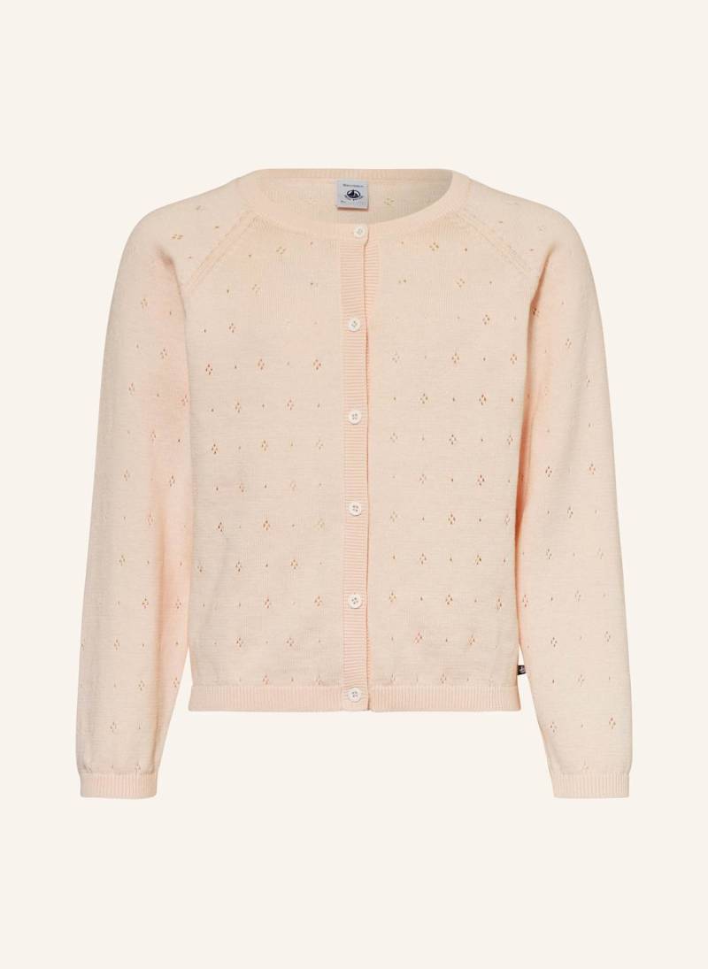 Petit Bateau Strickjacke rosa von PETIT BATEAU