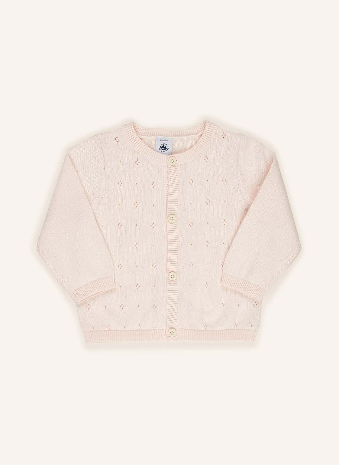 Petit Bateau Strickjacke rosa Petit Bateau Strickjacke rosa von PETIT BATEAU