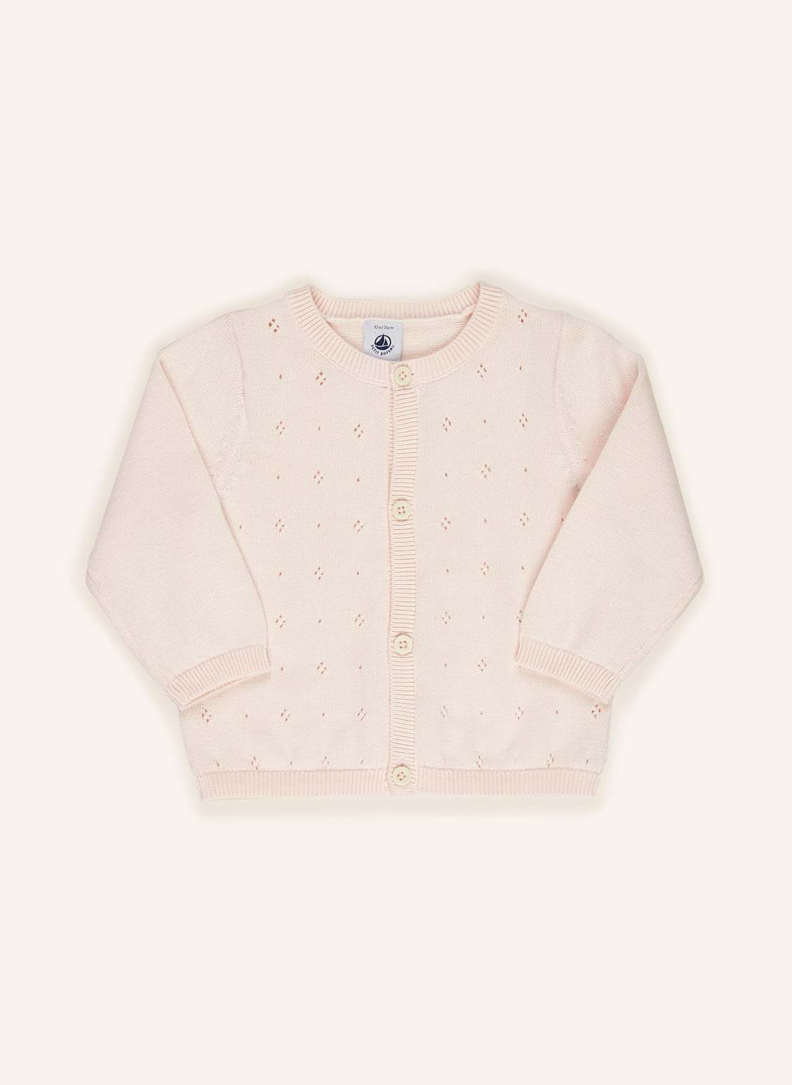 Petit Bateau Strickjacke rosa von PETIT BATEAU