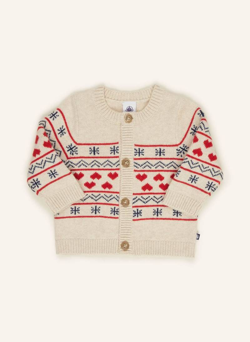 Petit Bateau Strickjacke weiss von PETIT BATEAU