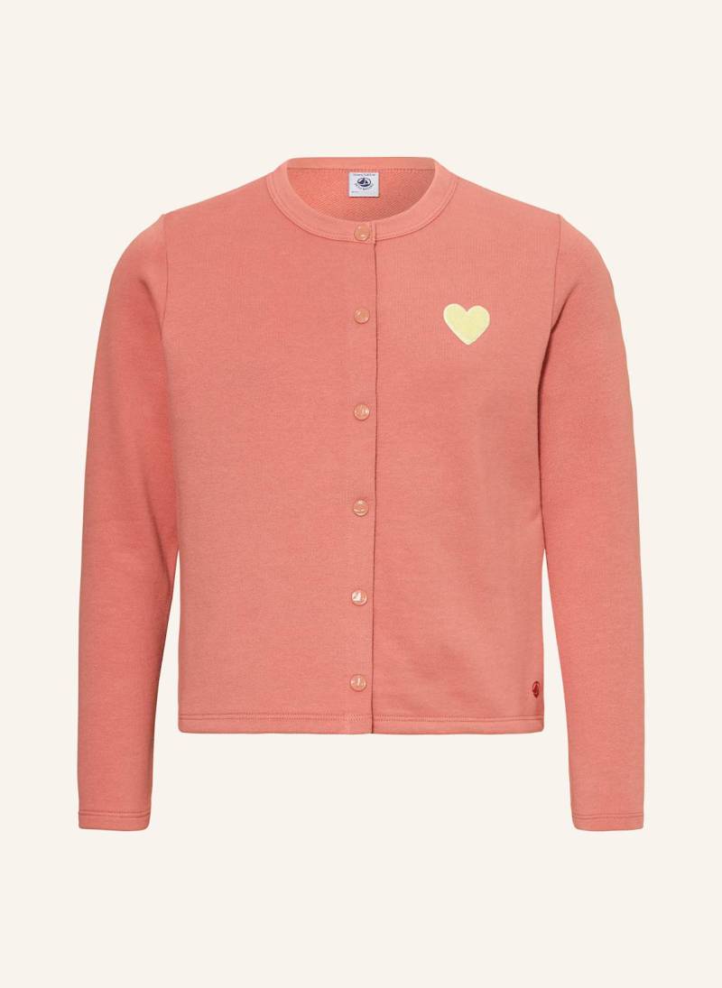 Petit Bateau Sweatjacke rosa von PETIT BATEAU