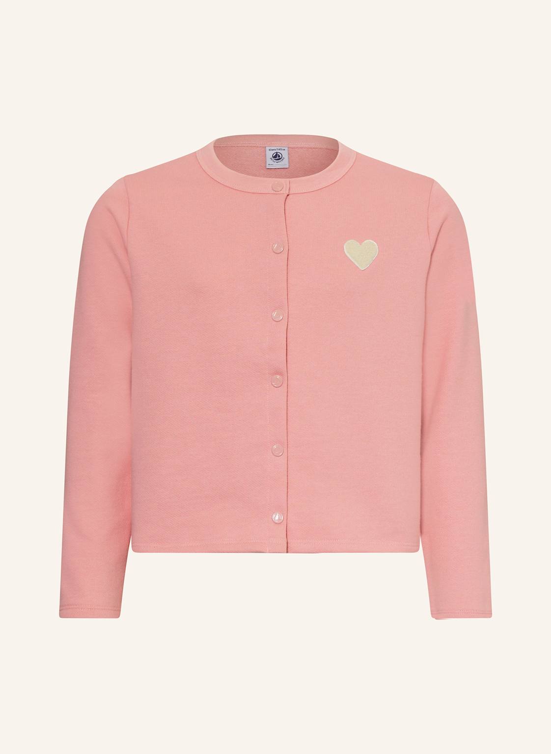 Petit Bateau Sweatjacke rosa von PETIT BATEAU