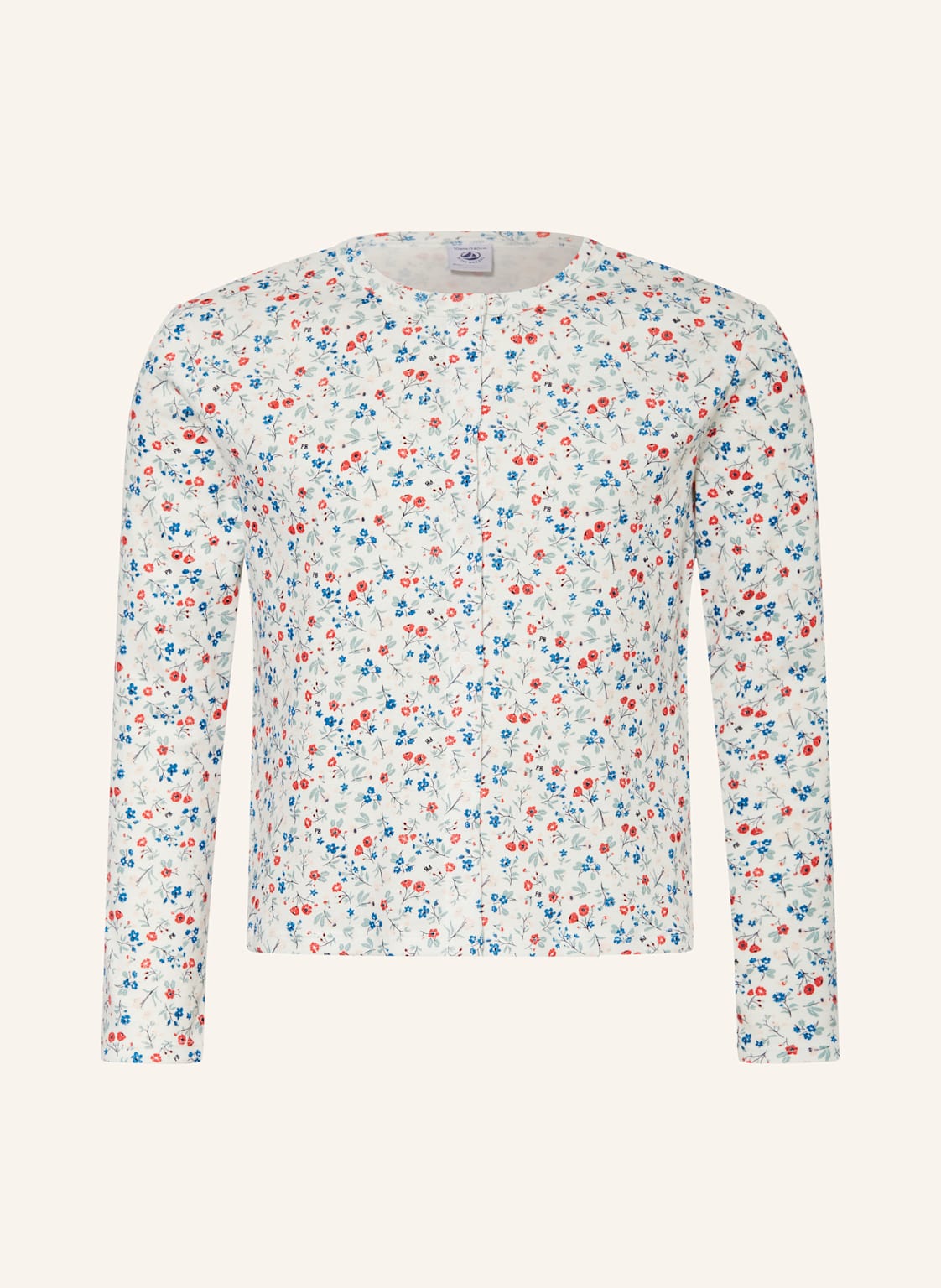 Petit Bateau Sweatjacke weiss Petit Bateau Sweatjacke weiss von PETIT BATEAU