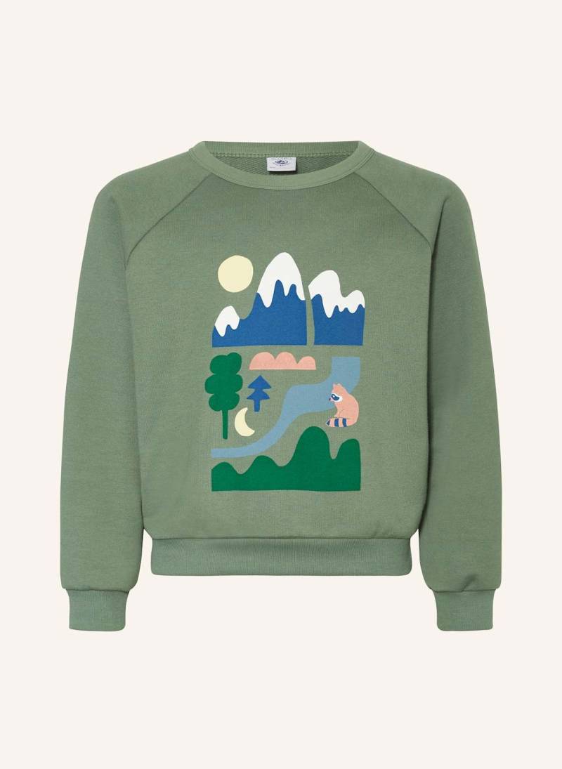 Petit Bateau Sweatshirt gruen von PETIT BATEAU