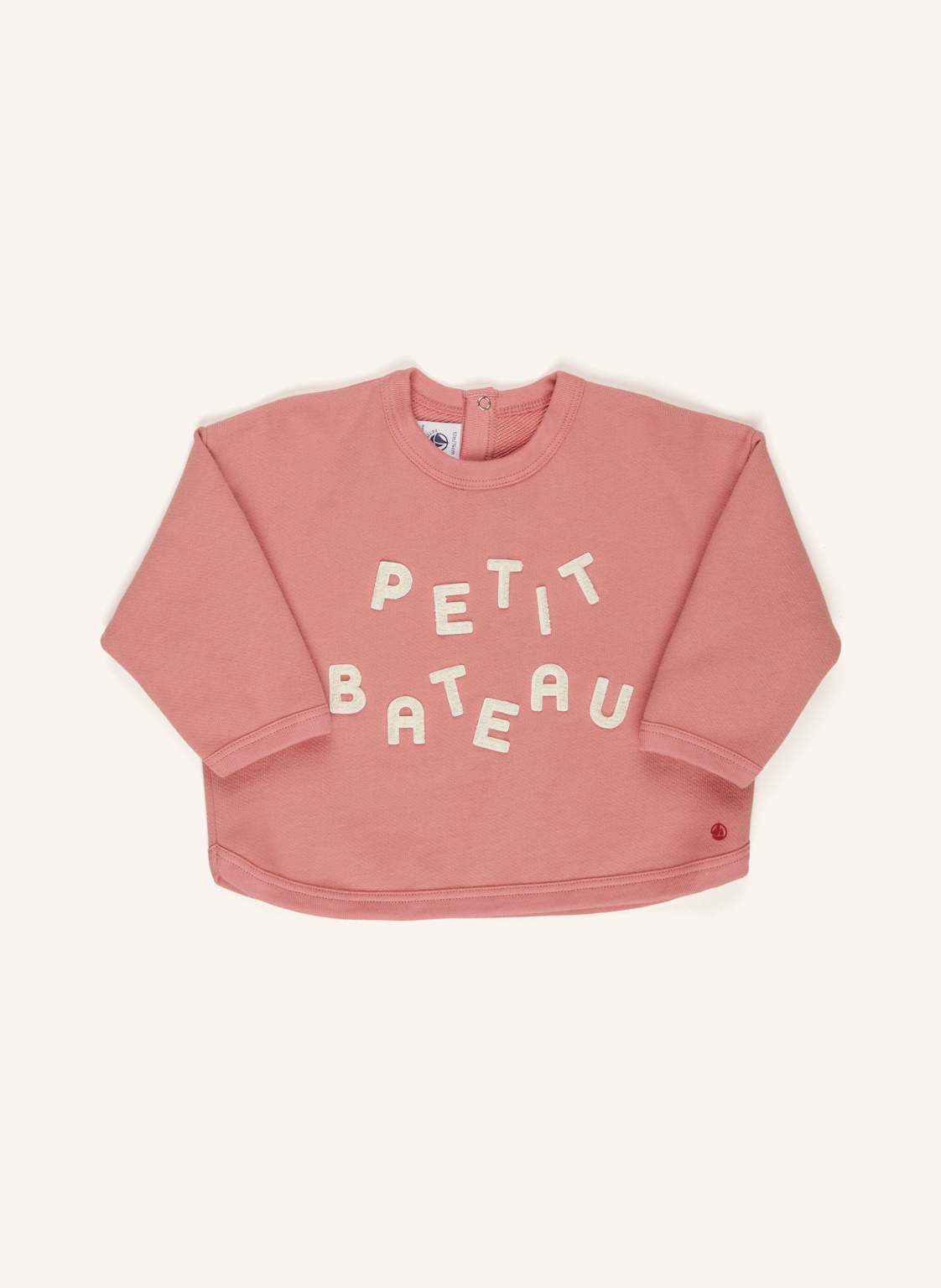 Petit Bateau Sweatshirt rosa von PETIT BATEAU